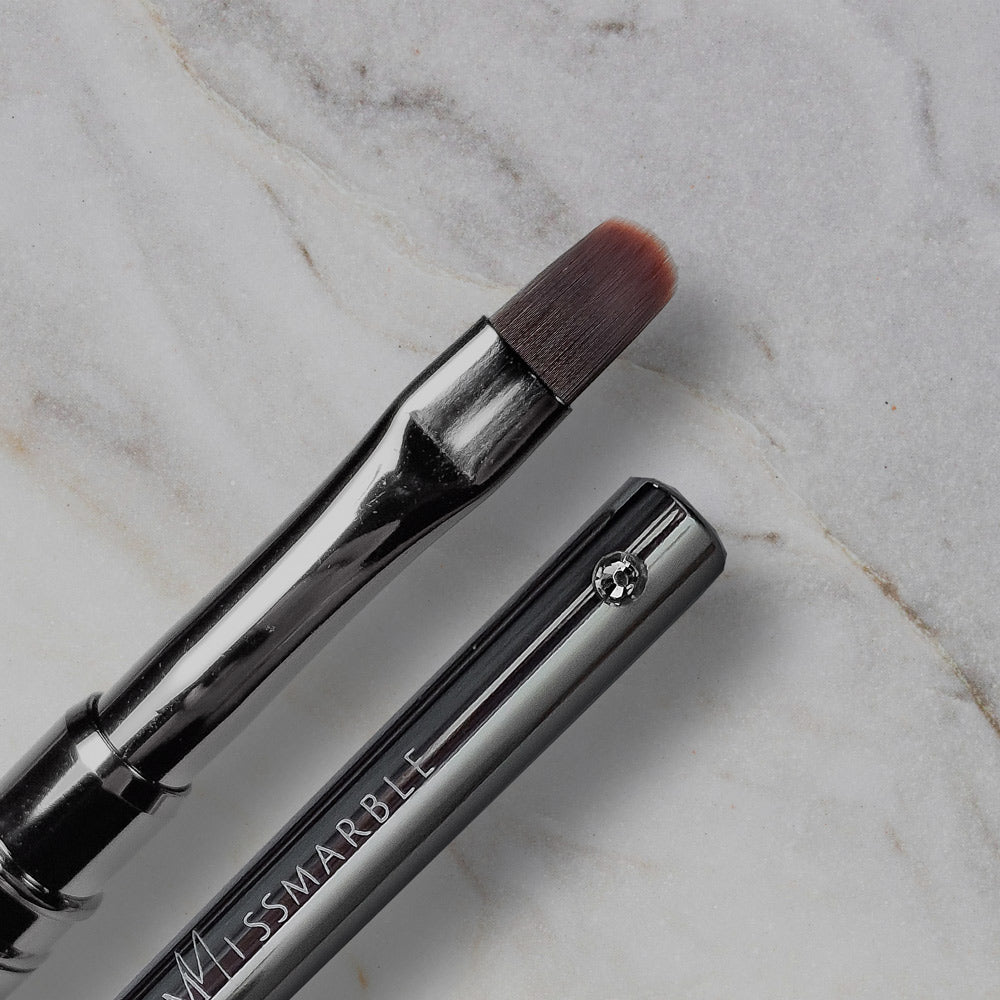 MARBLE BASE brush "Obsidian"