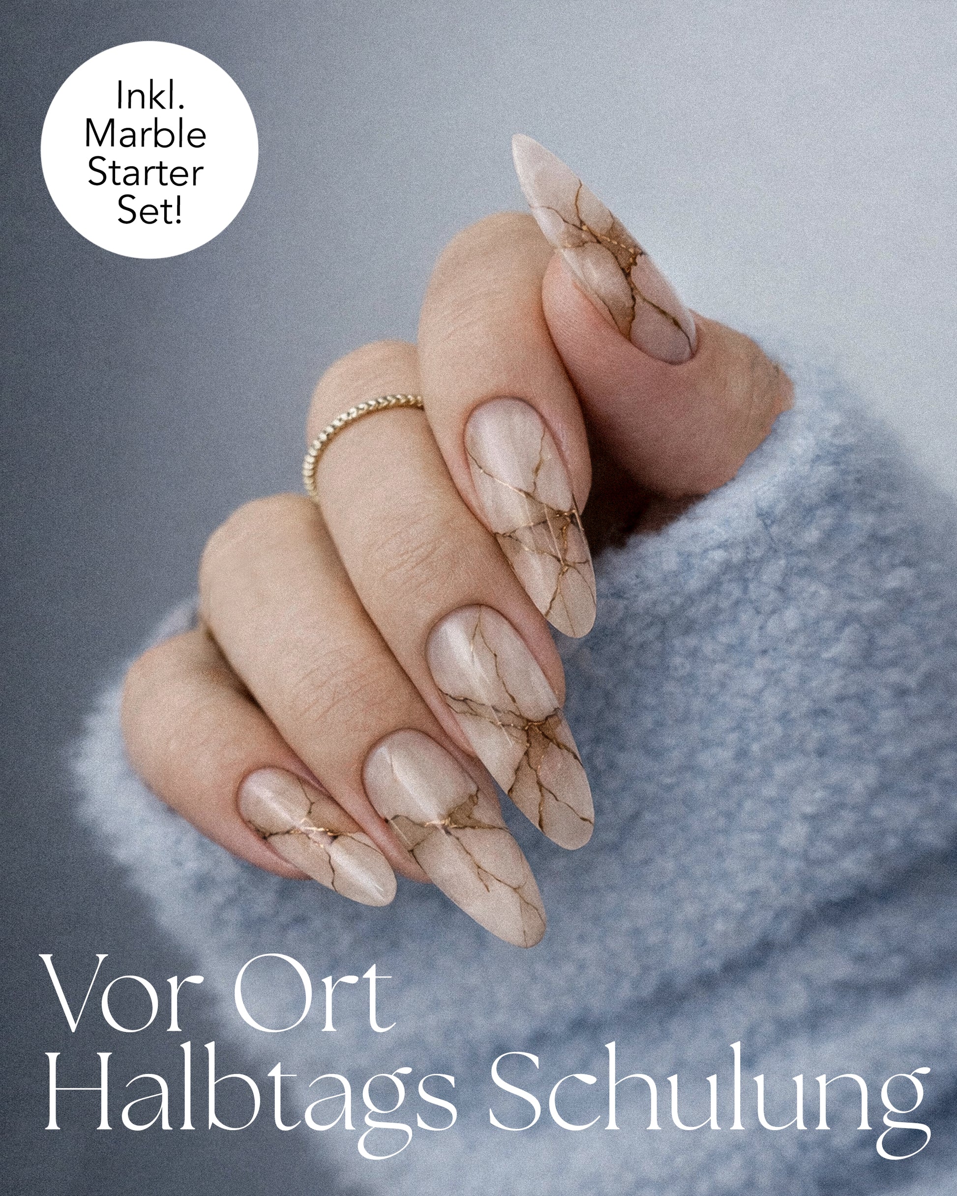 ✨ Exklusive 1:1 Marble Nailart Schulung vor Ort (halber Tag)