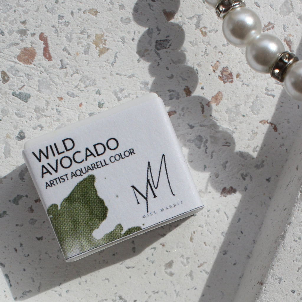 Wild avocado Aquarell Color