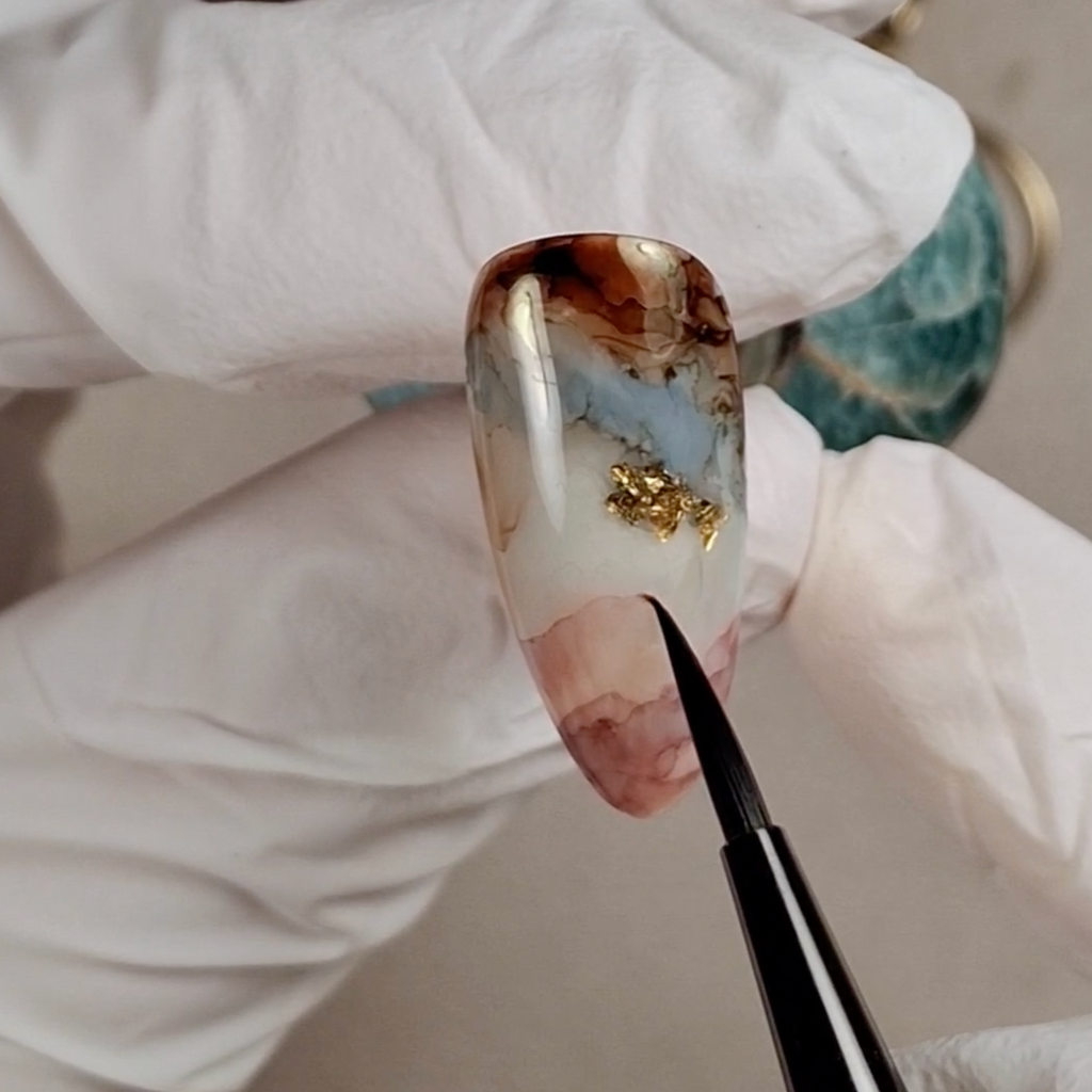 Mini Onlinekurs Rainbow Marble