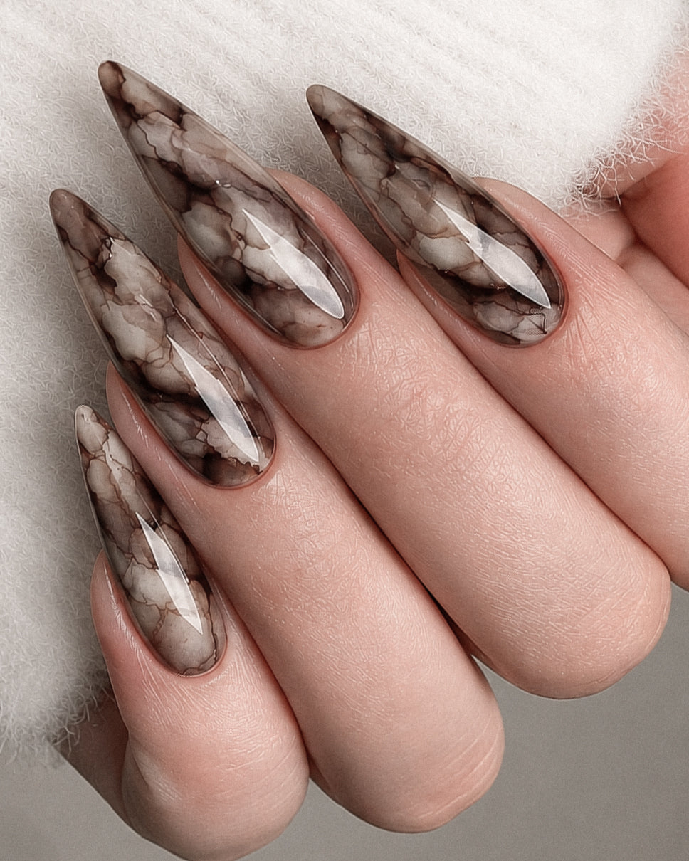 Marble Ink braun „Mocha Muse“
