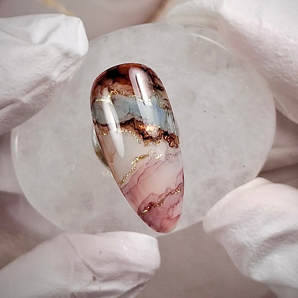 Mini Onlinekurs Rainbow Marble