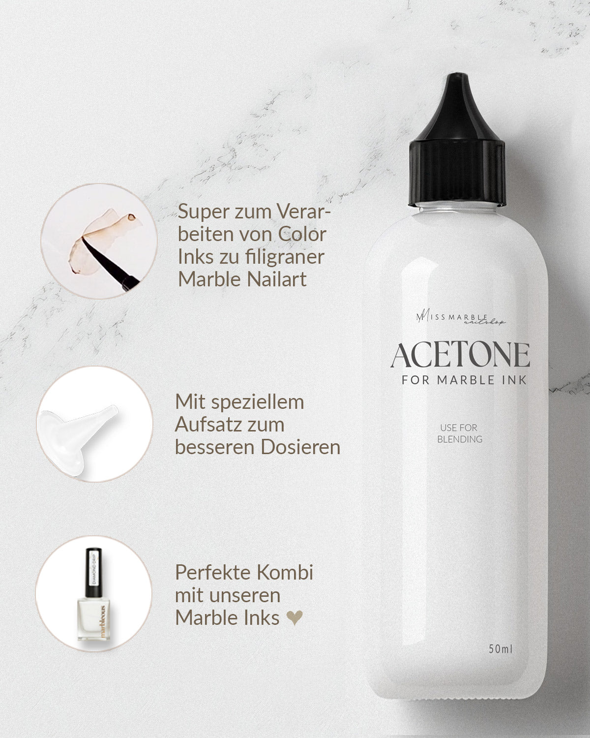 SET Acetone  + Aceton Schale