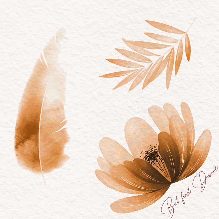 But first Desert Aquarell Farbe