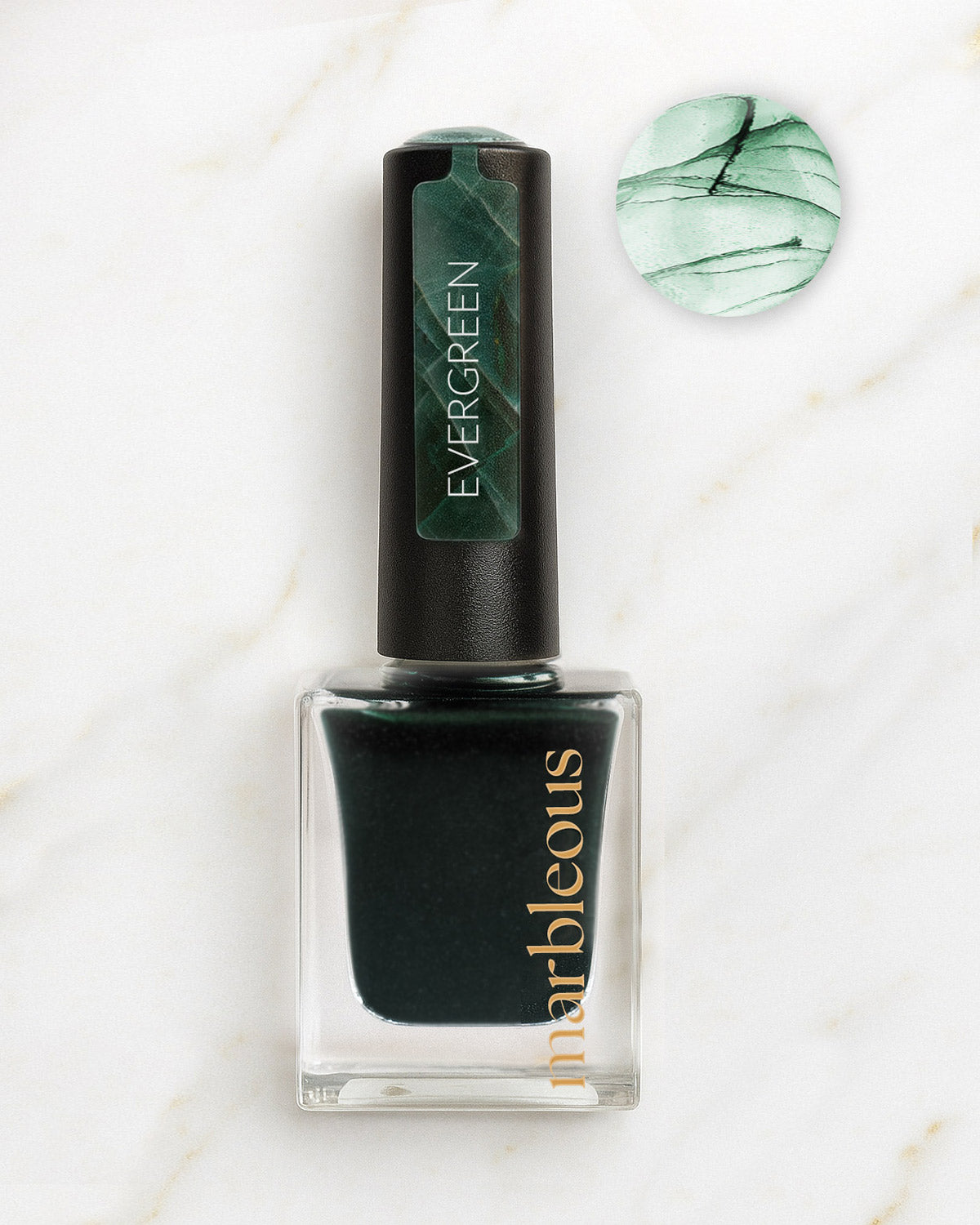 Marble Ink grün „Evergreen“