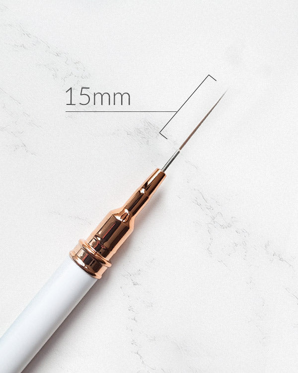 Fineliner Nailartpinsel weiß 15mm