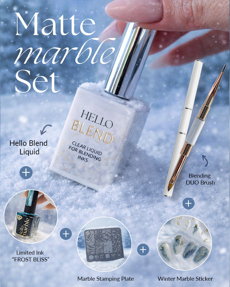 Matte INK Marble Set