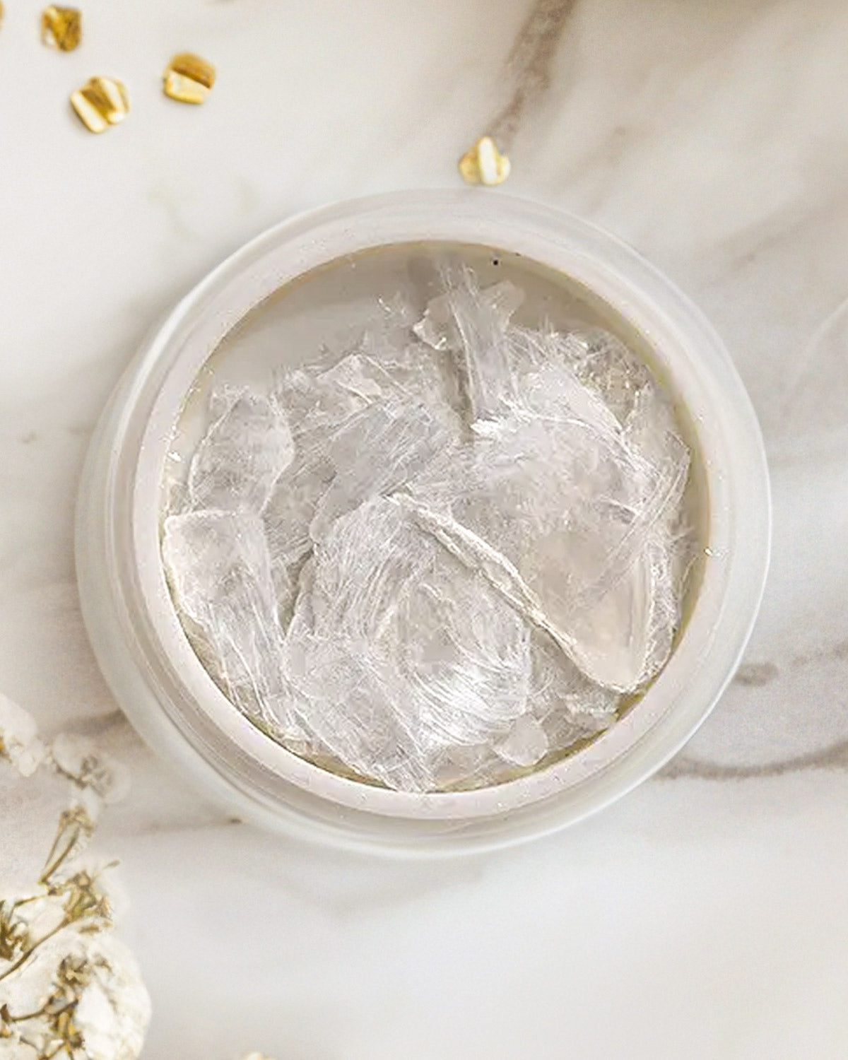 Gold &amp; Silver Flakes Set CRYSTAL