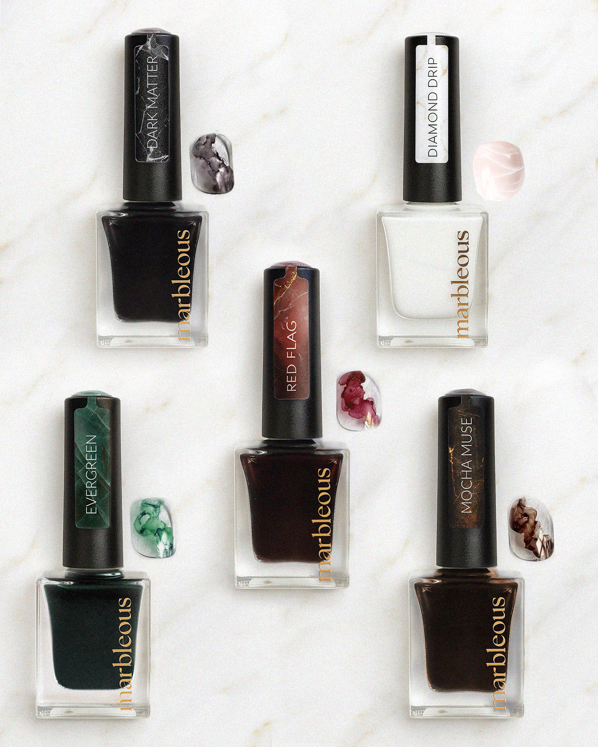 EXCLUSIVE SET mit 5 Inks + Ink Cleaner + Buch + Pinsel