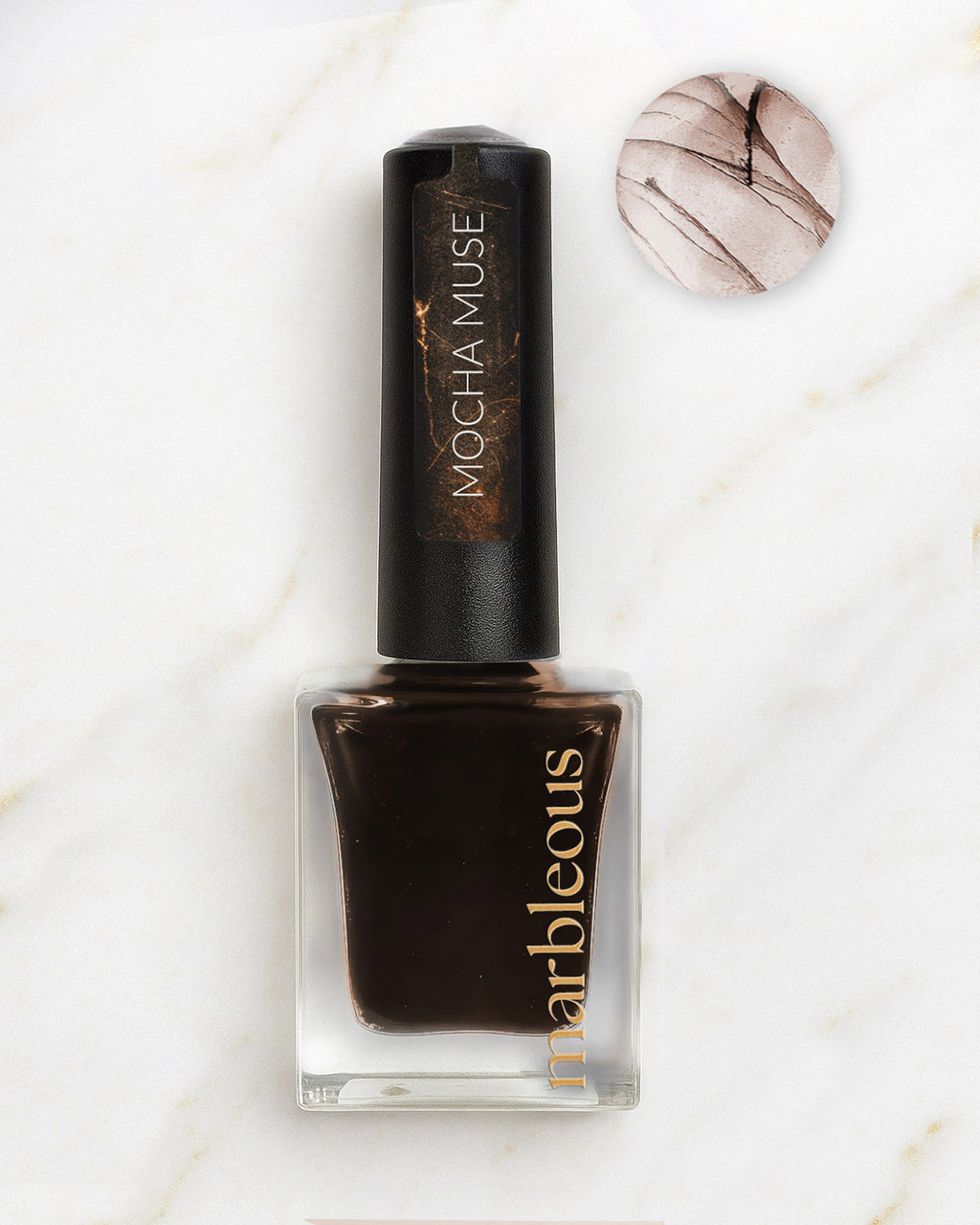 Marble Ink braun „Mocha Muse“