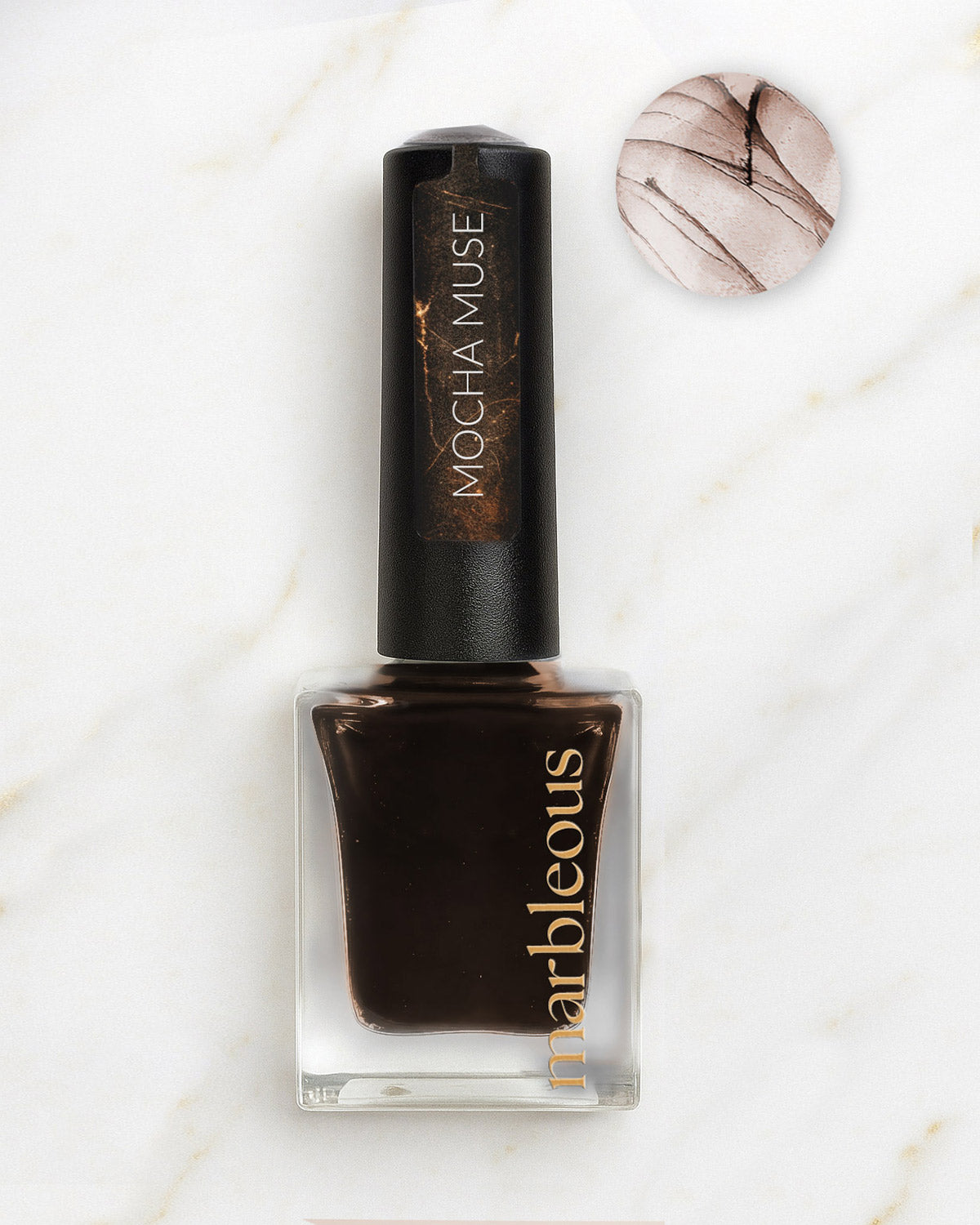 Marble Ink braun „Mocha Muse“