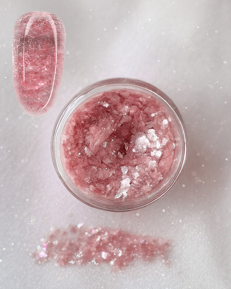 GLOW Flakes "PEACH"