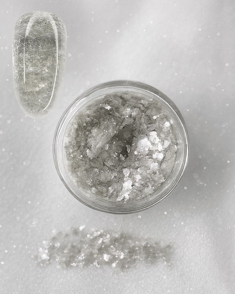 GLOW Flakes "SILVER"