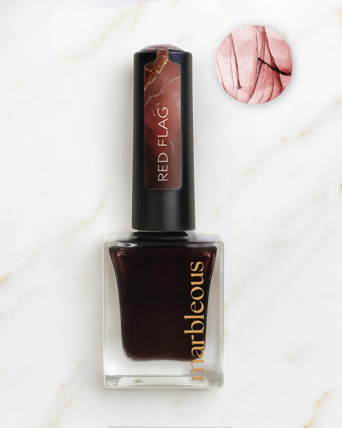 Marble Ink rot „Red Flag“