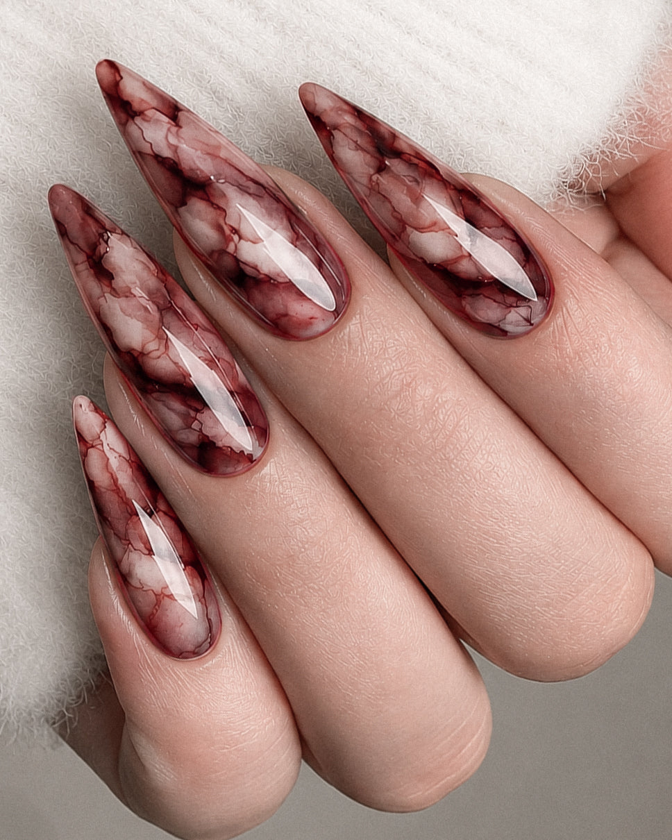 Marble Ink rot „Red Flag“