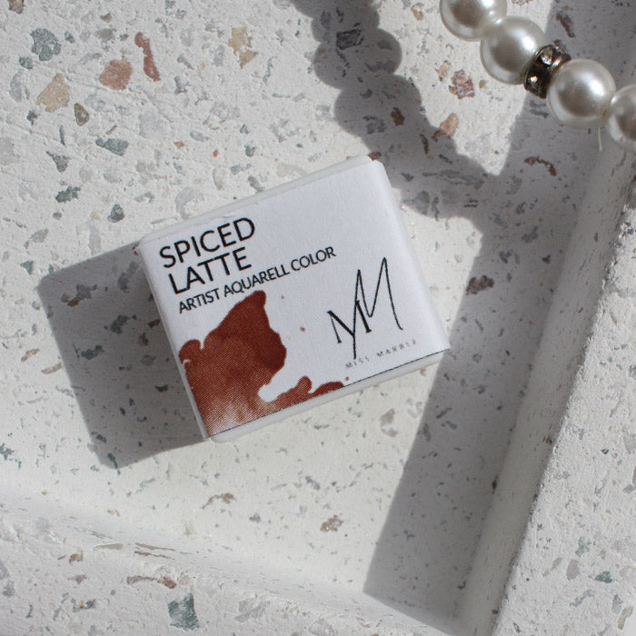 Spiced Latte Aquarell Farbe