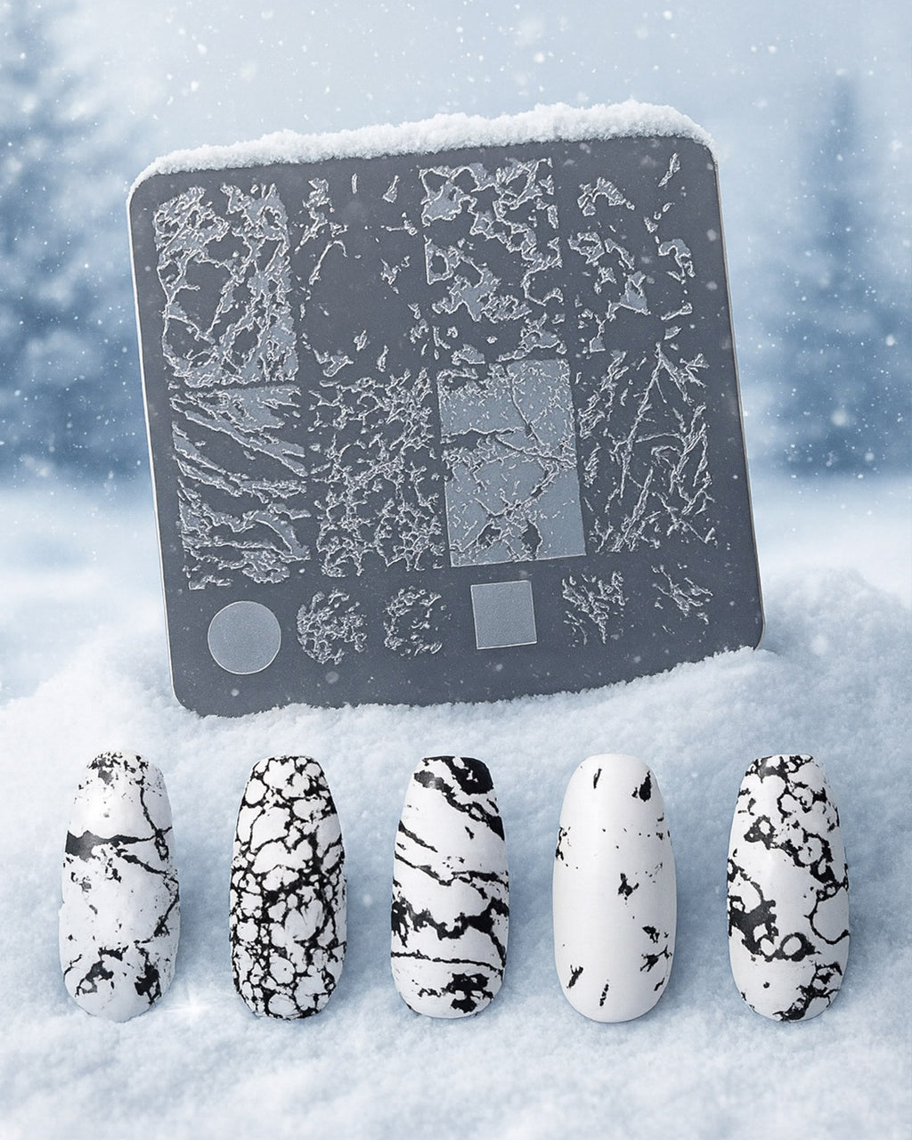 Marmor Stamping Schablone S