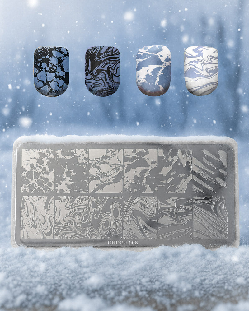 Marmor Stamping Schablone M